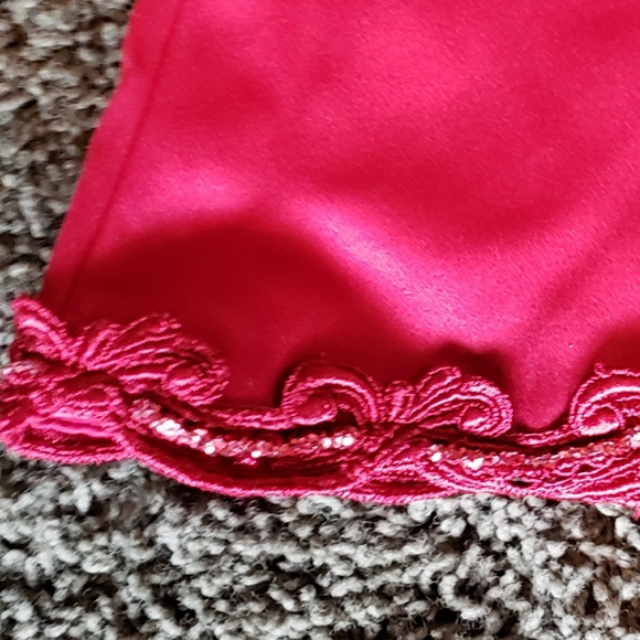 Women Betsy & Adams by Jaslene Size S Red Embelish - Picture 4 of 5